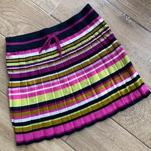Missoni for Target girls striped knit pleated skirt